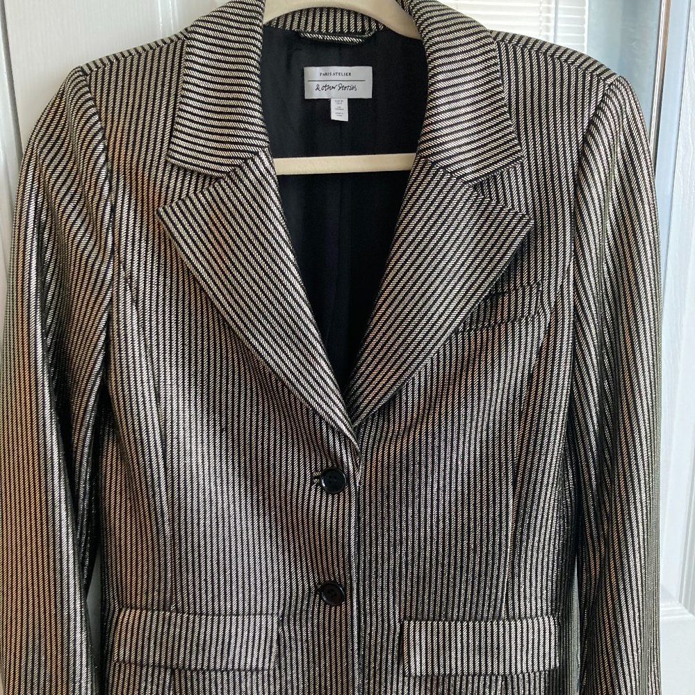 & Other Stories Metallic Blazer
